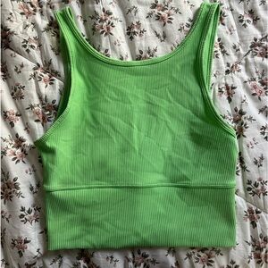 Green lululemon top